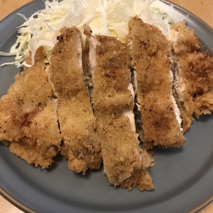 卵不要！鶏むね肉のチキンカツ